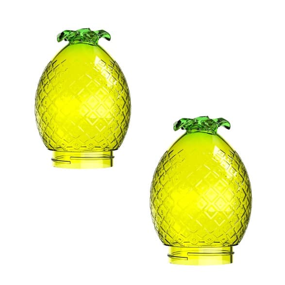 2x - Kompact Pineapple Globes