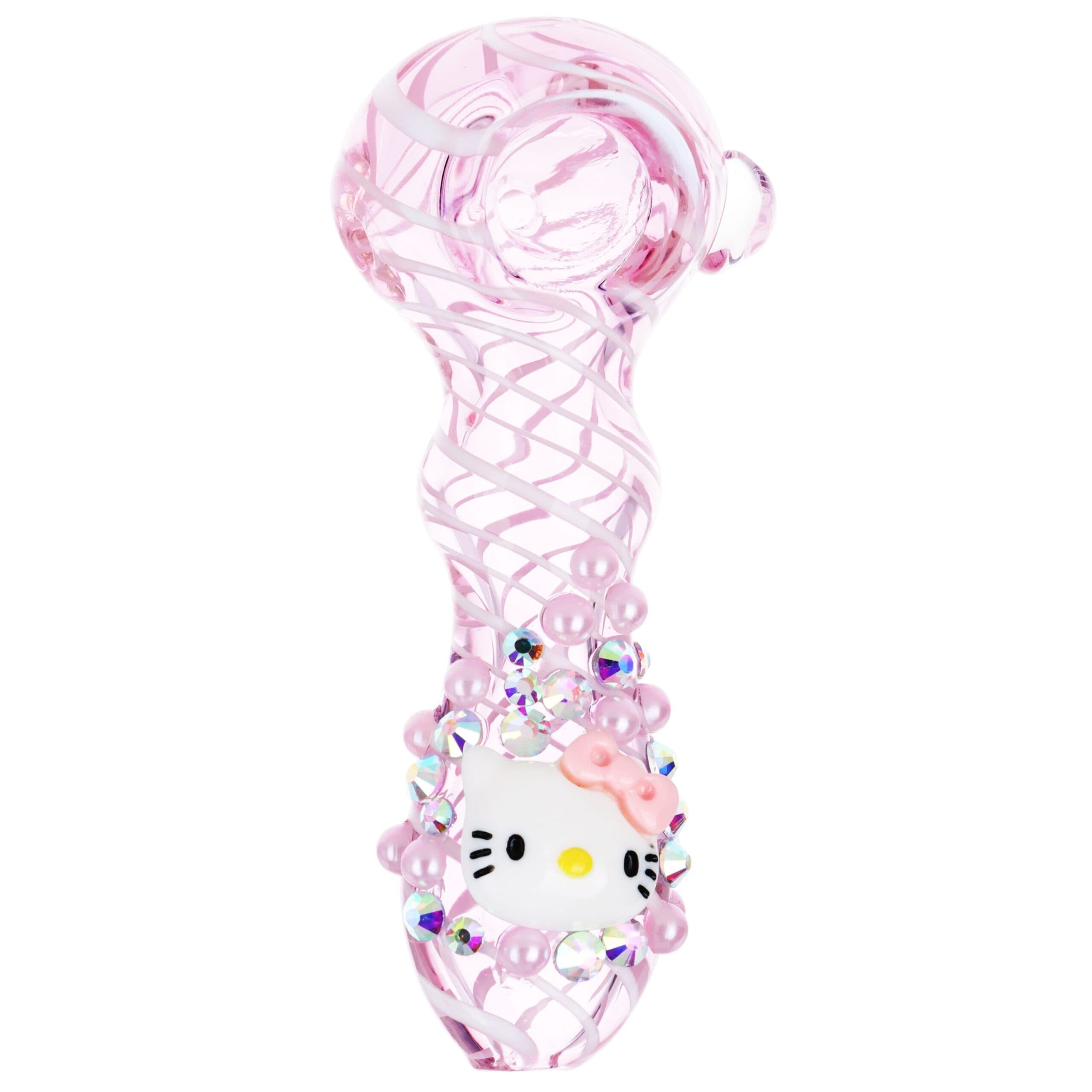 Hello Kitty Glass Spoon Pipe - 4