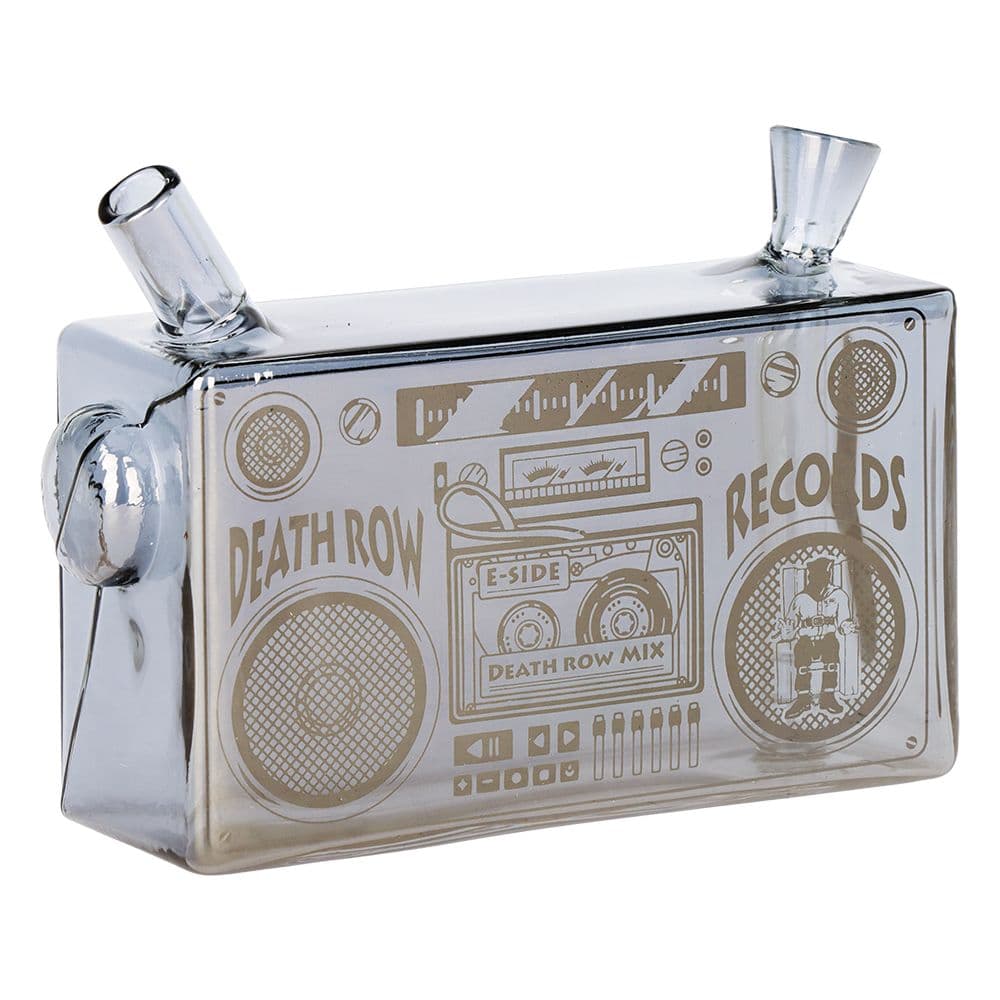 Death Row Records Boom Box Glass Blunt Bubbler | 5"