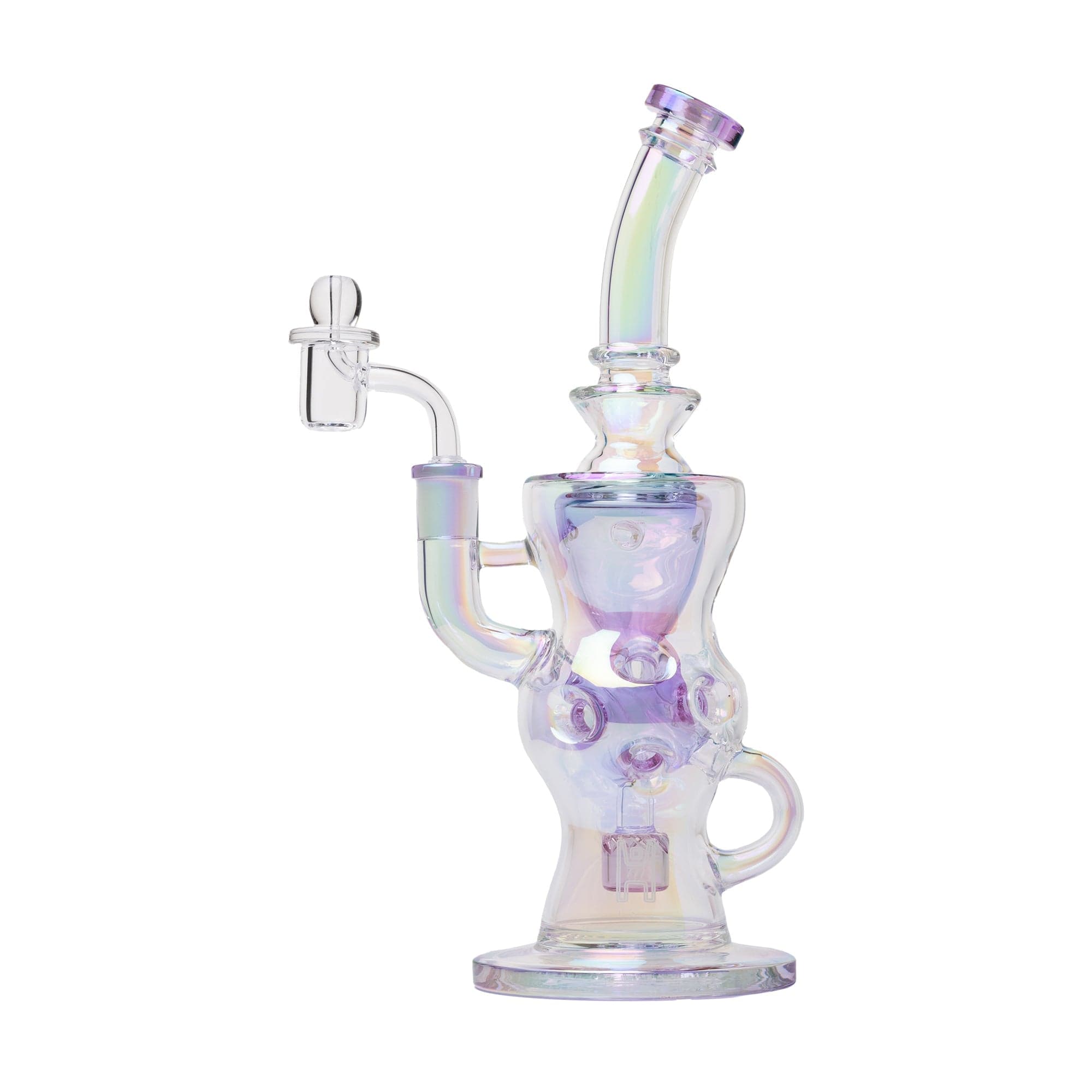 Human Grade 11.5" Swiss Incycler Glass Water Pipe