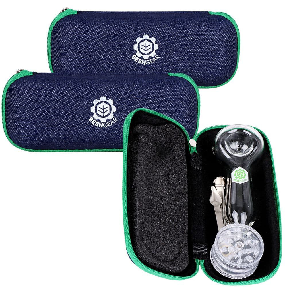 SeshGear Hand Pipe Travel Kit - 4" 3ct