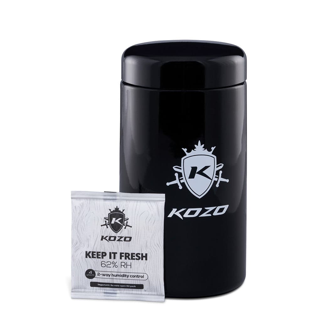 Kozo Grinders Glass Jars