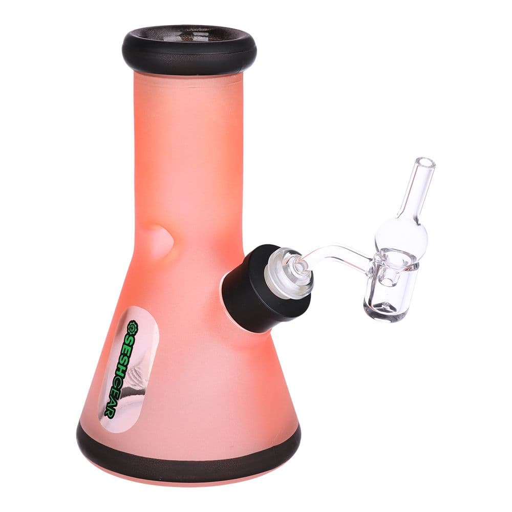 SeshGear Glass Beaker Water Pipe Smokers' Kit | 8" | 14mm F