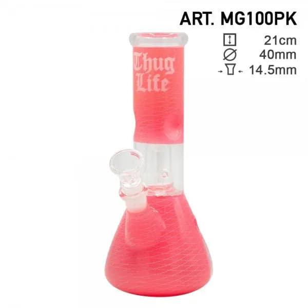 Thug Life | 8" Pink Dream Water Pipe