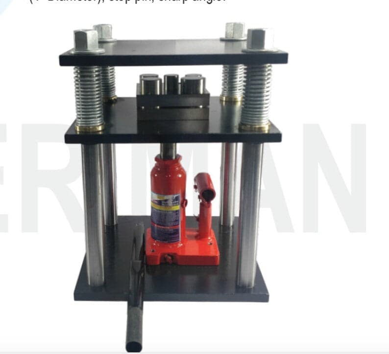 Hulk 5 Ton Hydraulic Pollen press | Hash pollen press | Herb press | Square Round Puck Pressing Machine | Pollen cylindrical press
