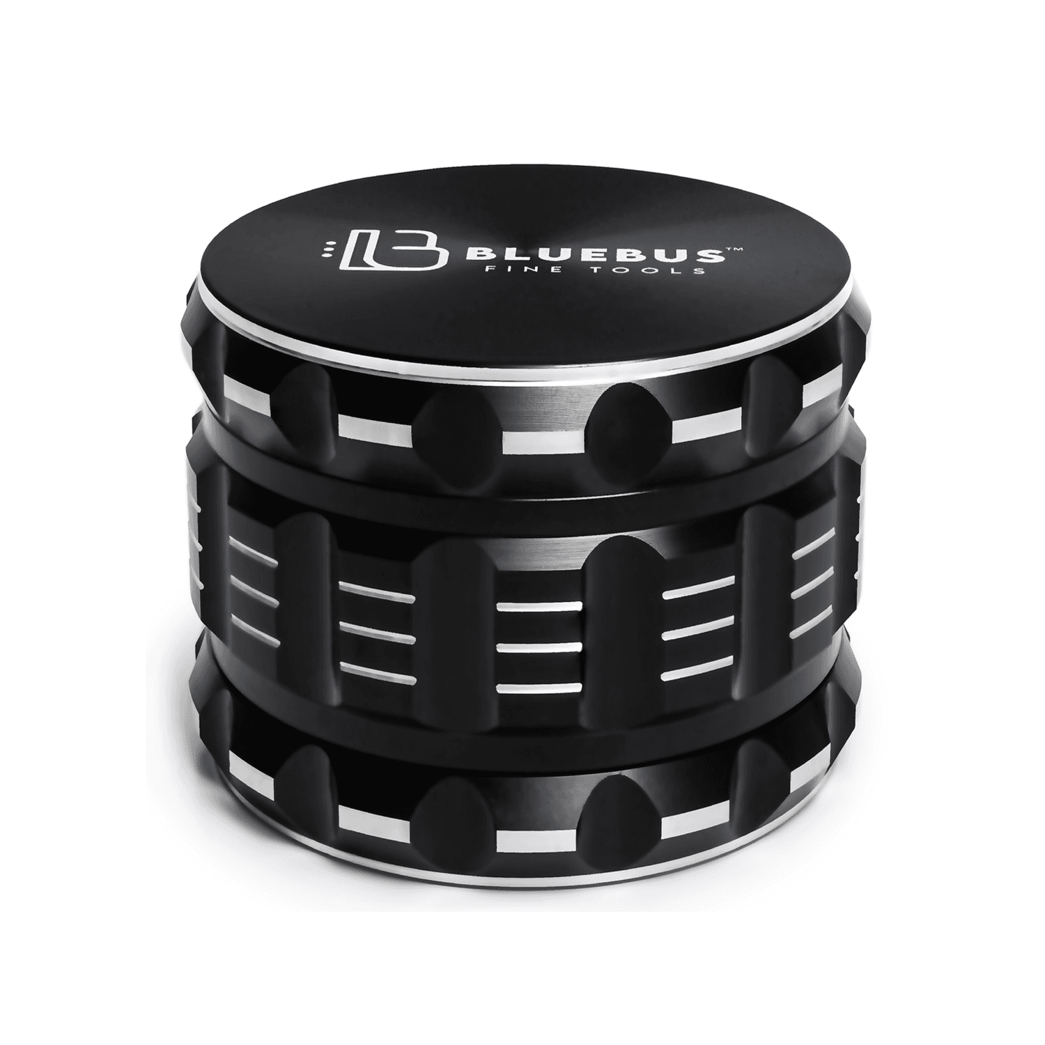 GA 4-Piece Aluminum Herb Grinder – 2-Inch Compact | BlueBus Fine Tools