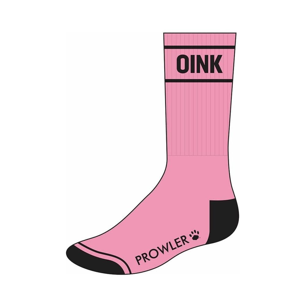 Prowler RED Oink Socks Pink