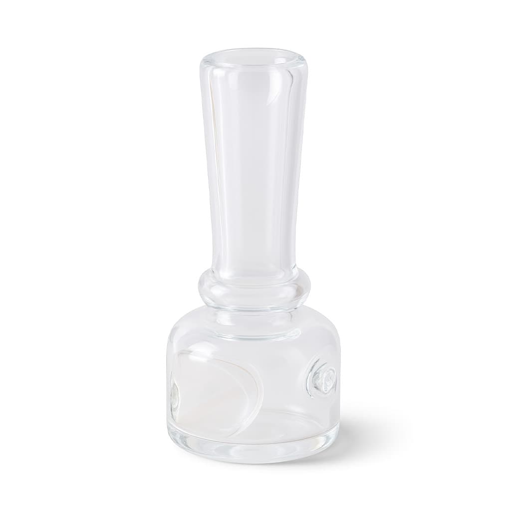 GLASS HAND PIPE WITH ELECTRIC PLATING
