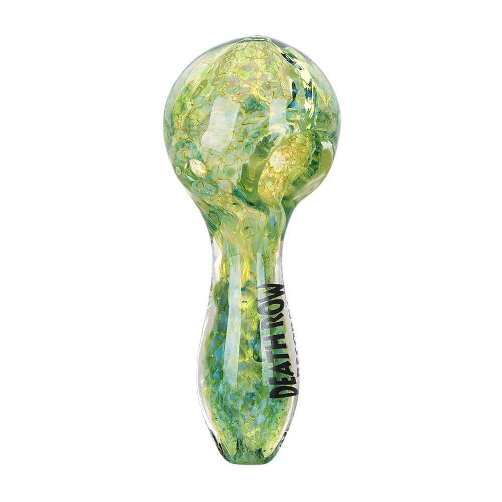 Death Row Records US Frit Glass Spoon Pipe | 4"