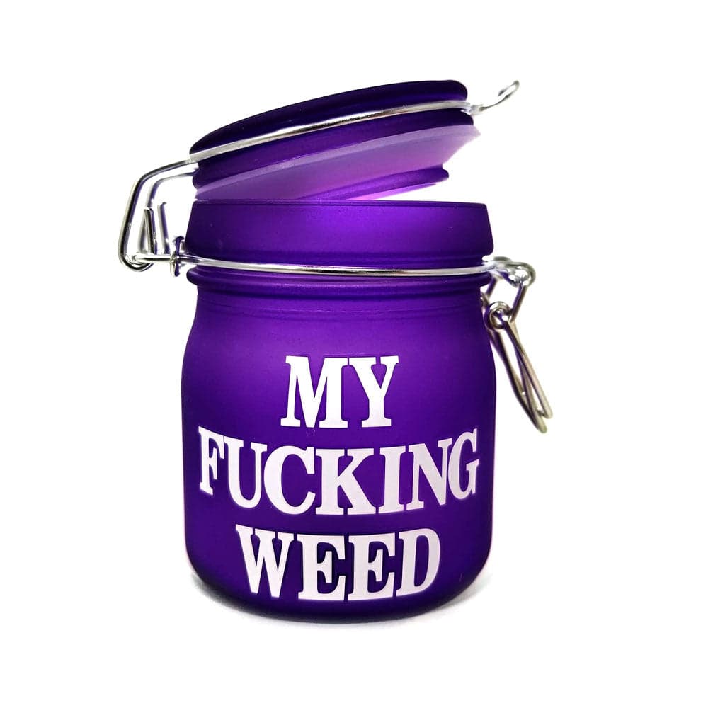 MY HECK HERB CLAMP LID STASH JAR